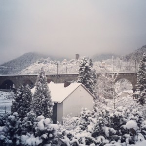 Hornberg, im Schnee versunken...